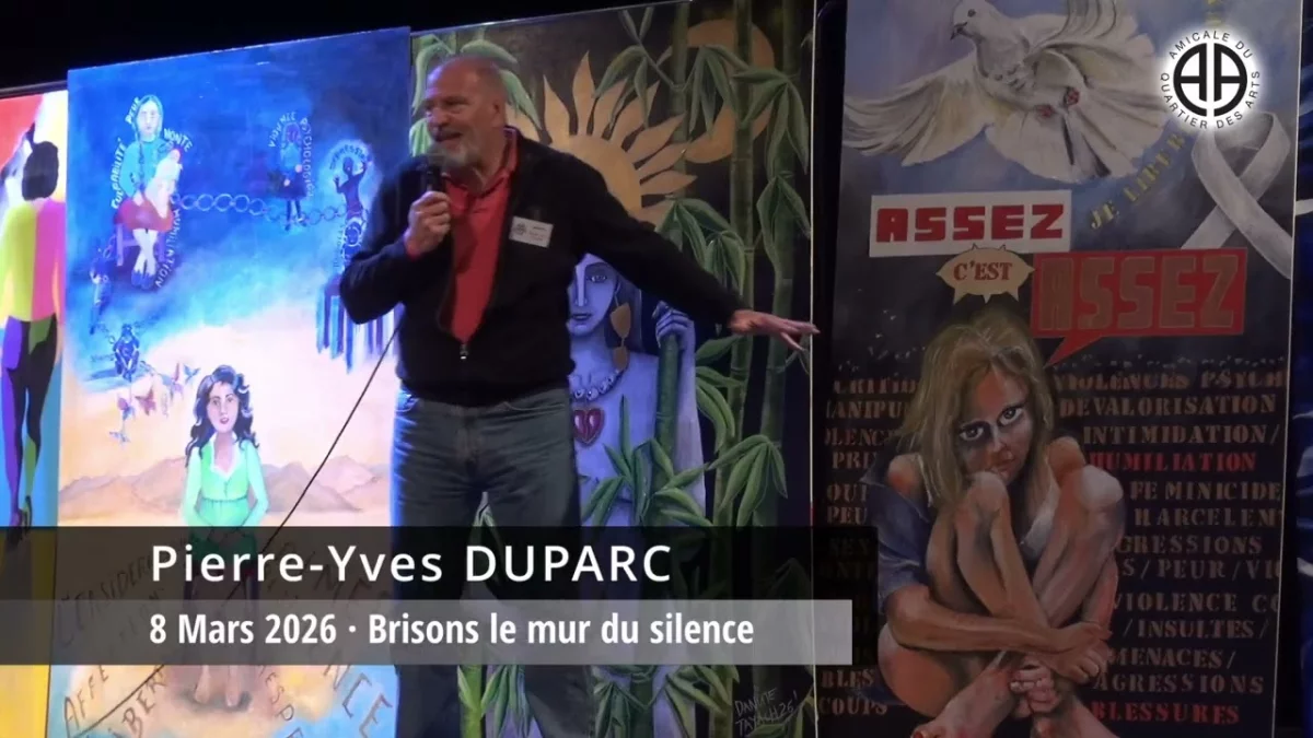 8 Mars 2026 : Brisons le mur du silence #Ville-la-grand - Pierre-Yves DUPARC