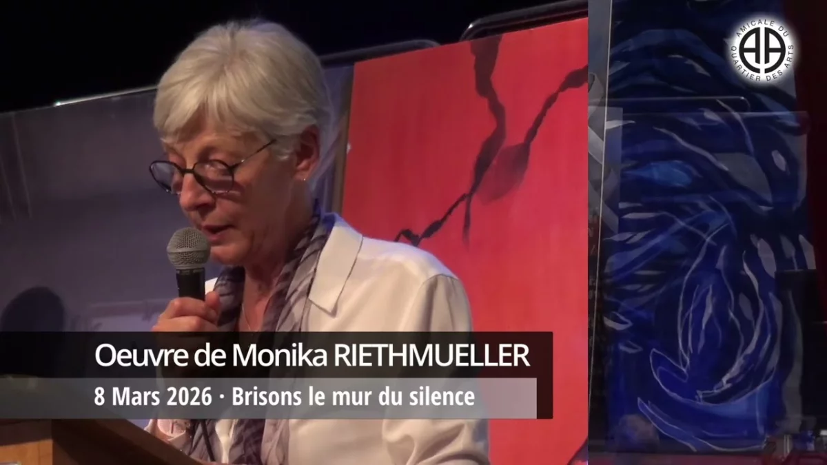 8 Mars 2026 : Brisons le mur du silence #Ville-la-grand - Monika RIETHMUELLER