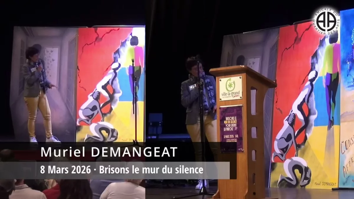 8 Mars 2026 : Brisons le mur du silence #Ville-la-grand - Muriel DEMANGEAT