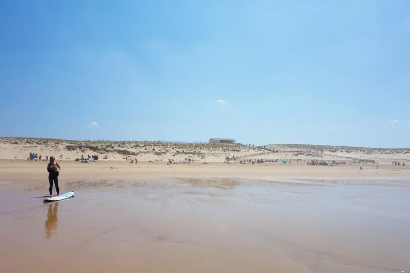 Plage surveillée de Lacanau (plage Nord)