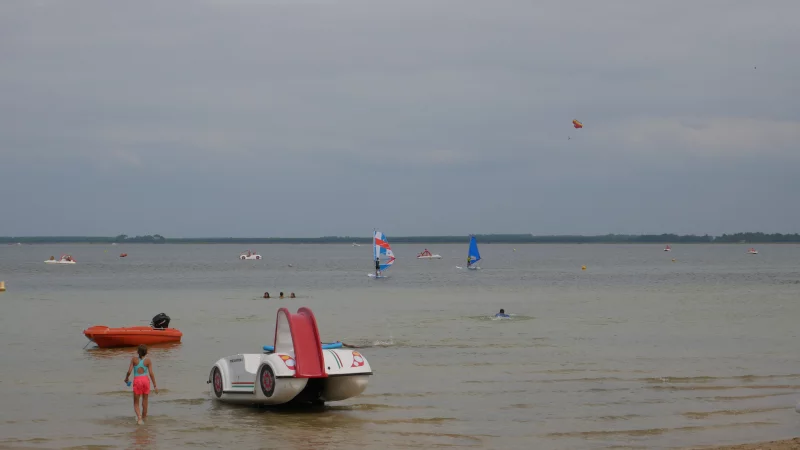Plage surveillée de Maubuisson