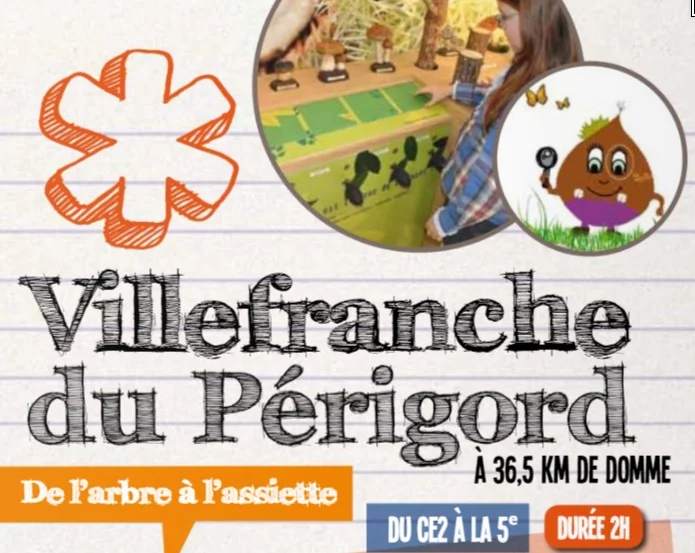 Programme Pédagogique : Villefranche du Périgord - De l'arbre à l'assiette