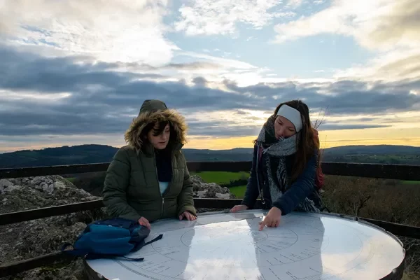 Roc de Miramont - Point de vue et table d'orientation