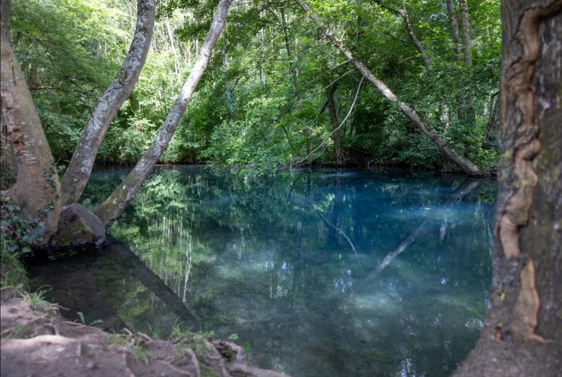 Les Eaux bleues