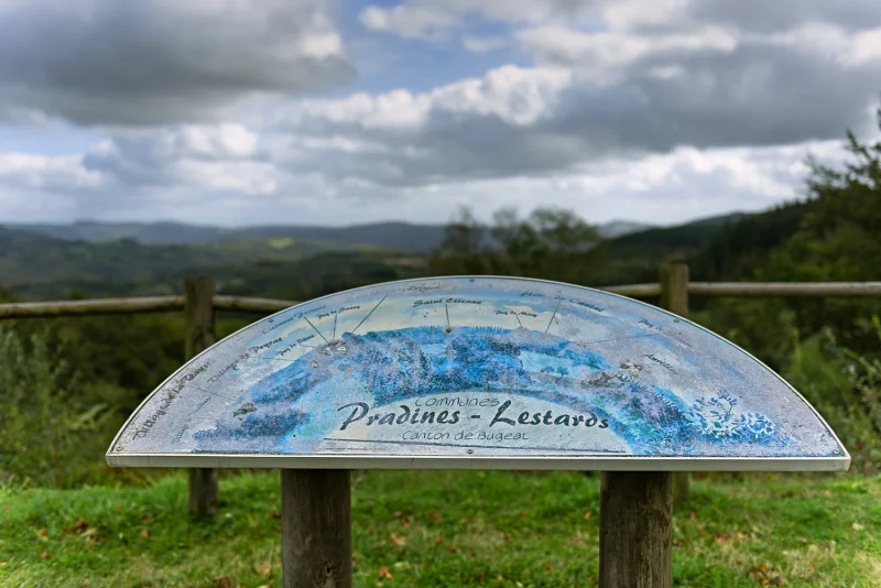 Table d'orientation du col de Lestards