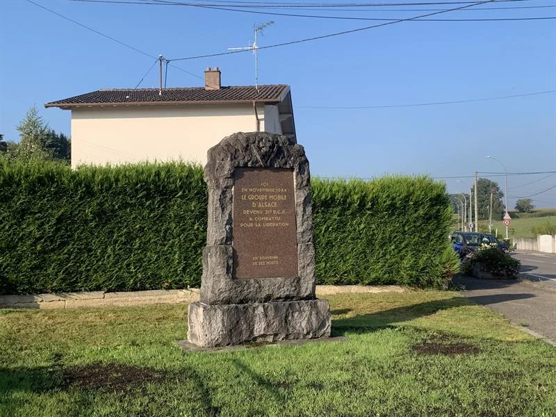 Monument du Groupe mobile d'Alsace
