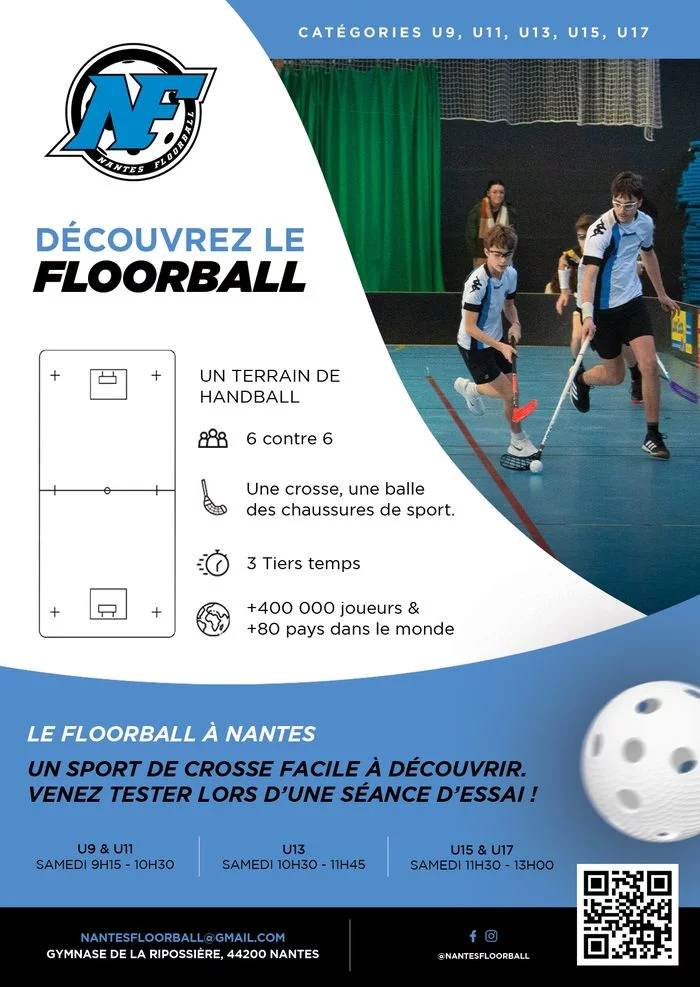 Floorball - Séance d'essais