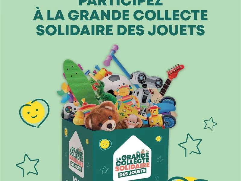 Grande collecte solidaire des jouets