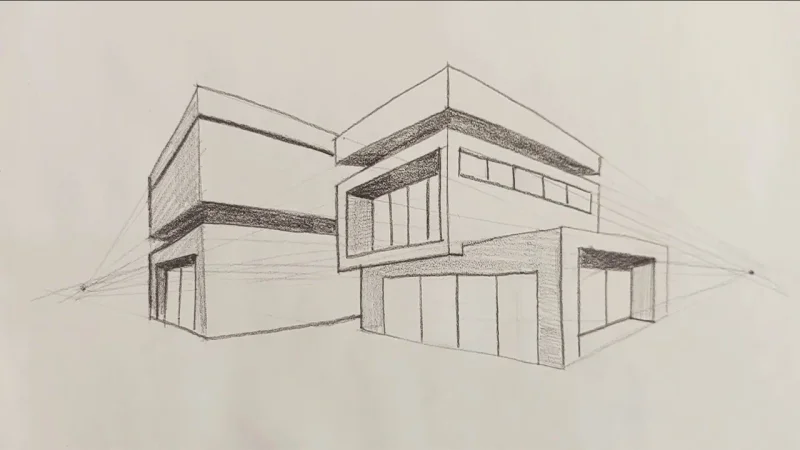 La Cour des Arts : Atelier : Dessin d'observation : perspective et architecture avec Marc Kerjouan