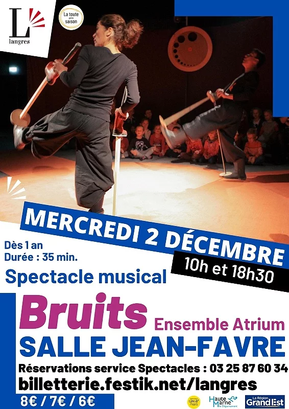 Spectacle Musical Très Jeune Public - Bruits