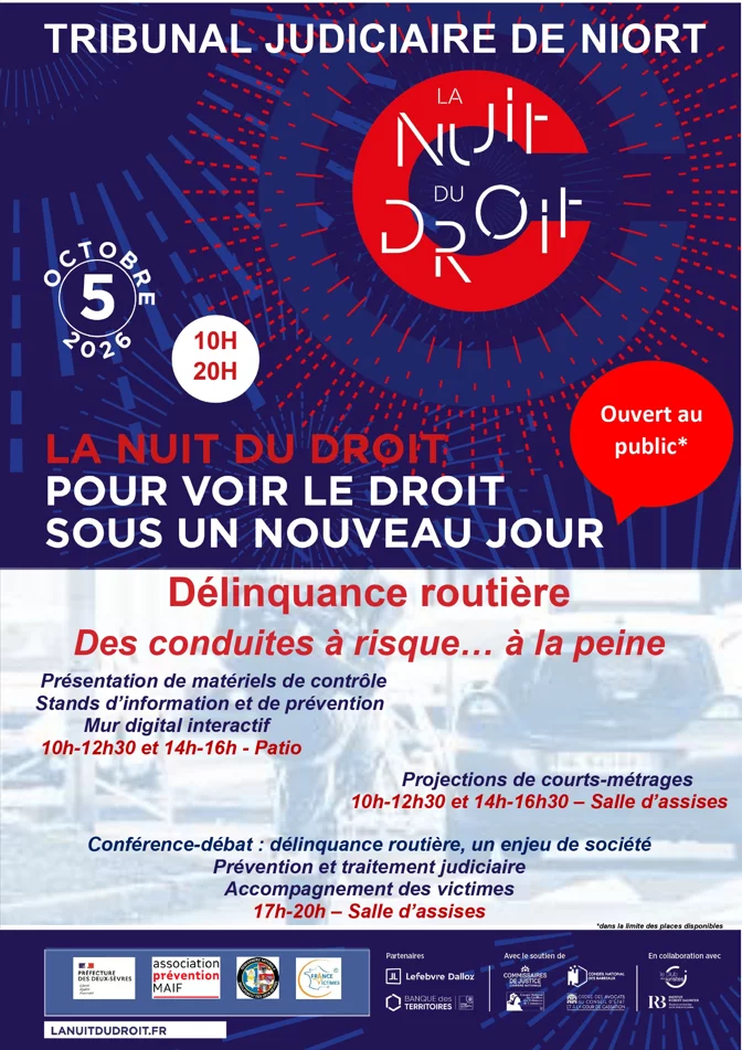 La Nuit du Droit à Niort