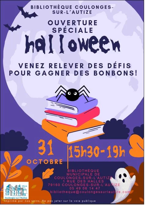 Ouverture spéciale "Halloween"