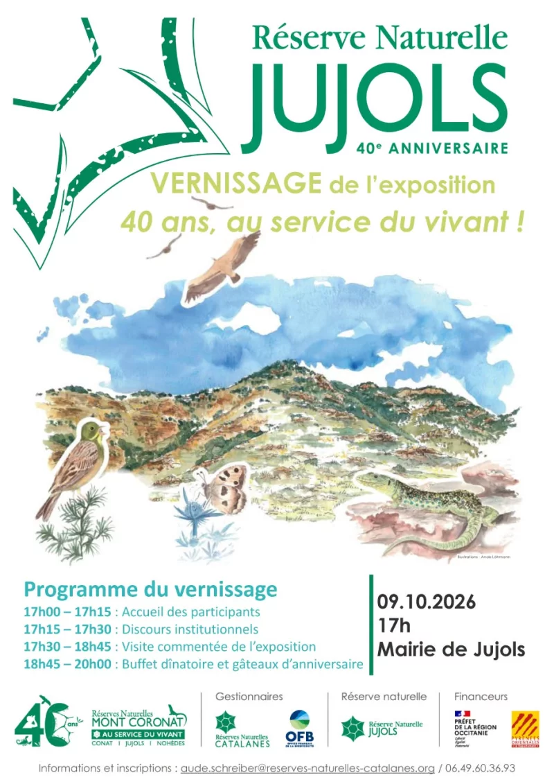 VERNISSAGE DE L'EXPOSITION 40 ANS AU SERVICE DU VIVANT