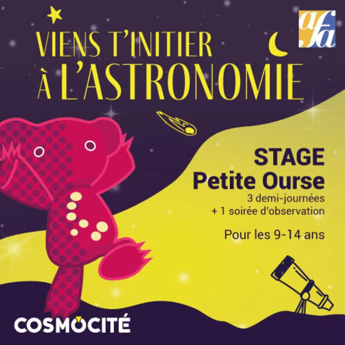 STAGE PETITE OURSE pour les 9-14 ans