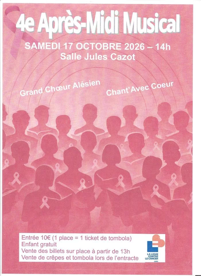 Concert pour la ligue
