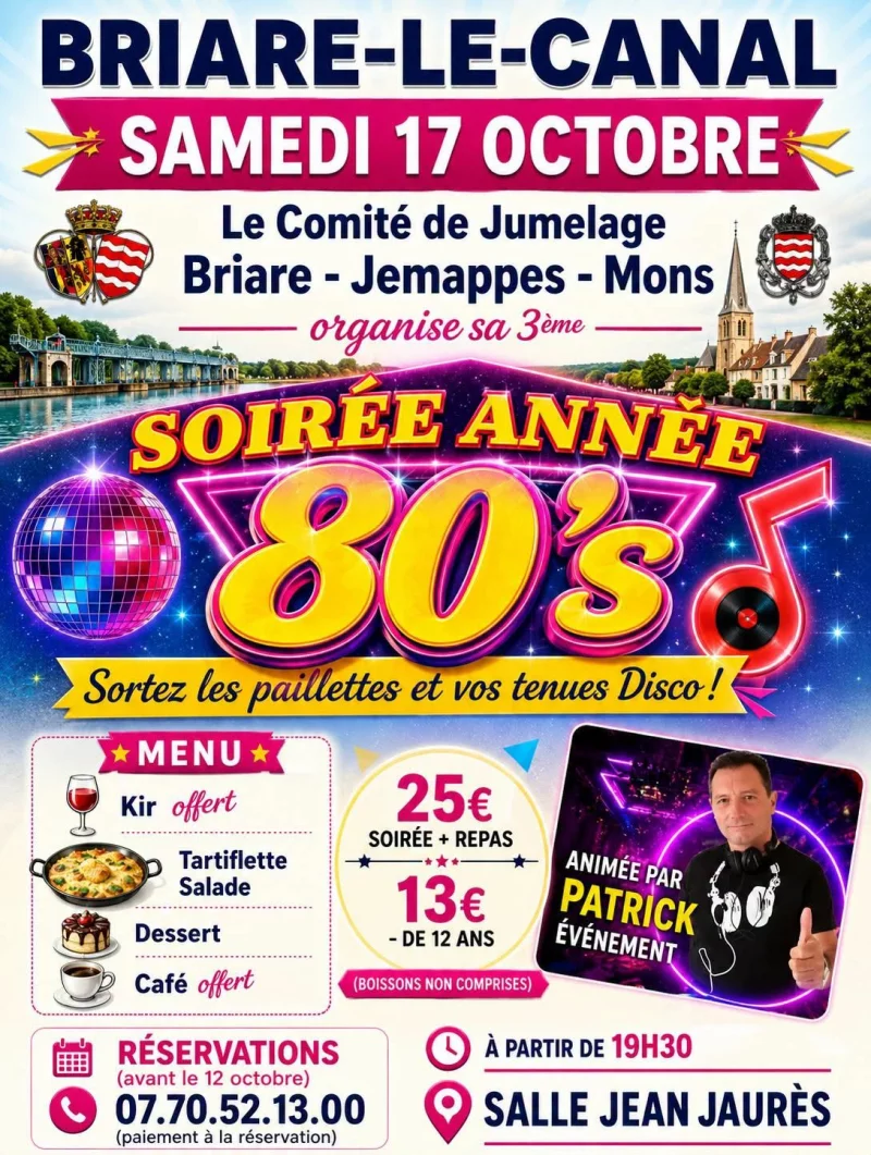 Soirée année 80's
