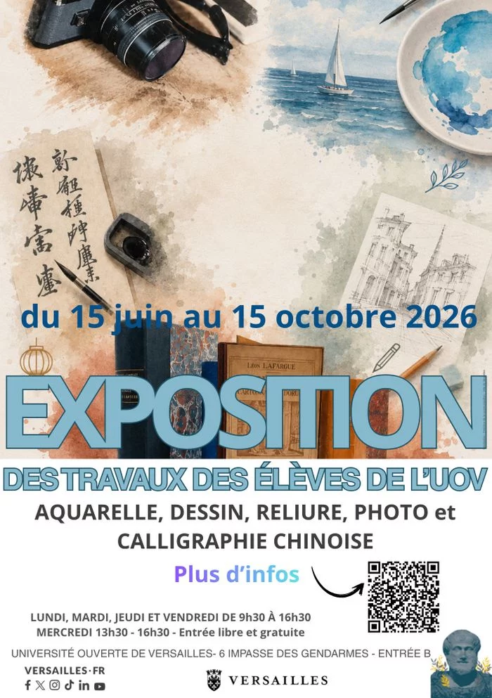 Exposition des ateliers artistiques de l'UOV