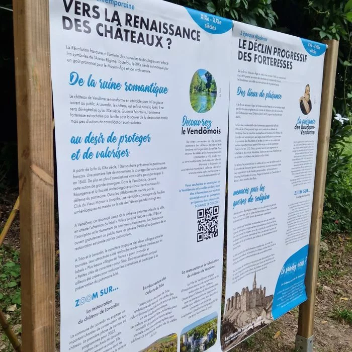 Exposition des châteaux médiévaux de la vallée du Loir