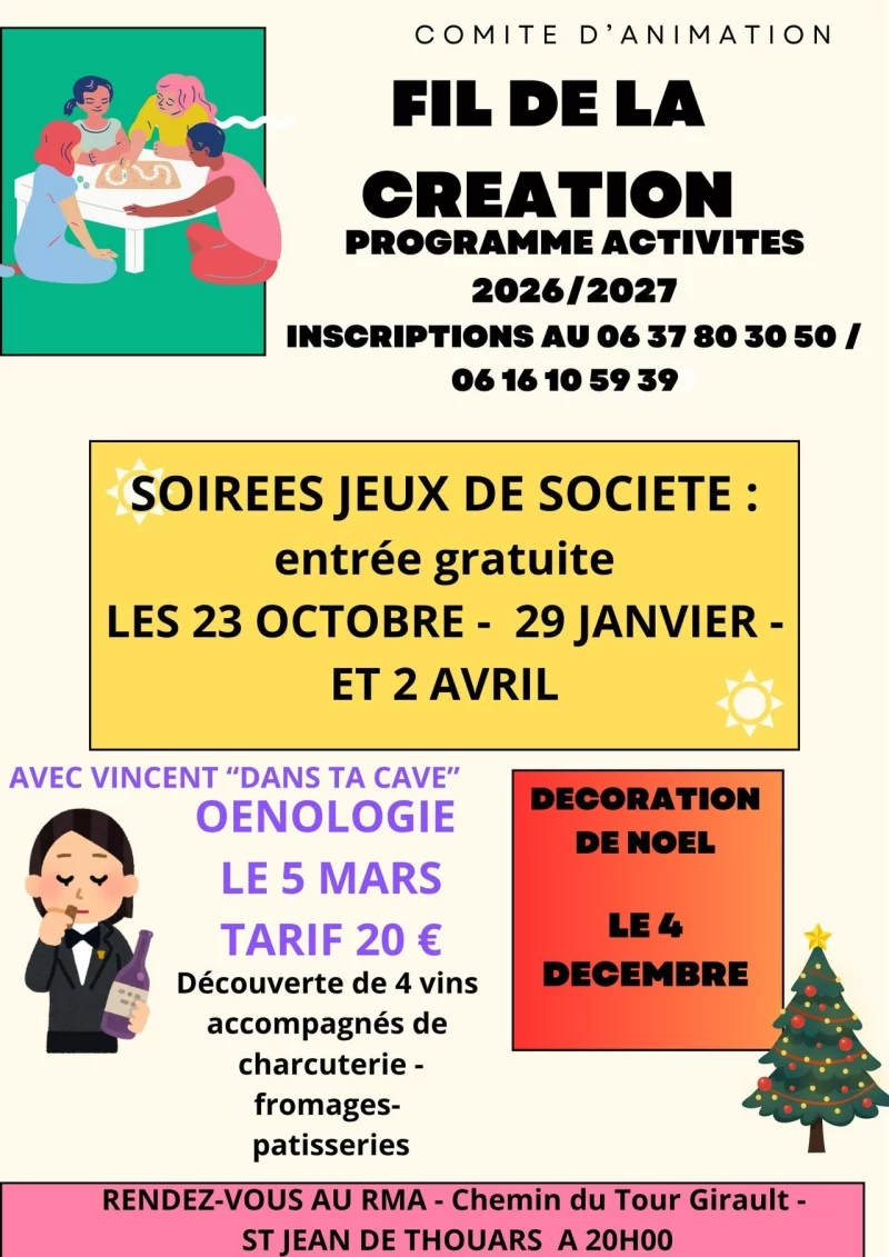 ATELIERS DU FIL DE LA CREATION - Décoration de Noël