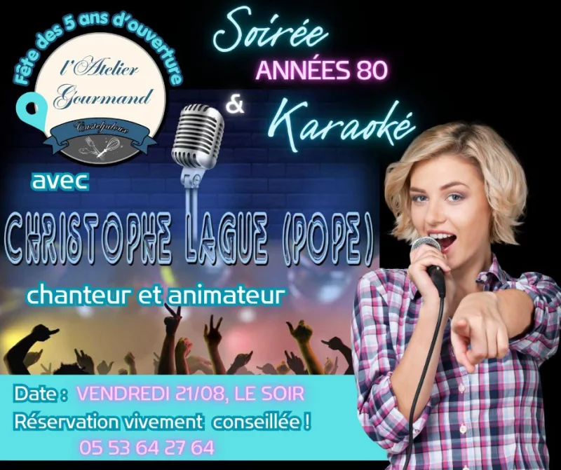 Soirée exeptionnelle "Anniversaire des 5 ans d'ouverture"