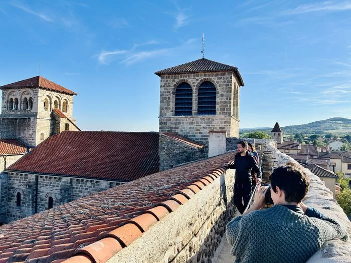 Visite «  flash » du chemin de ronde du prieuré