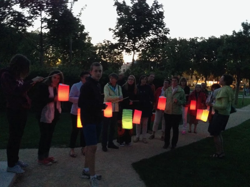 Visite guidée nocturne "Balade aux lampions" à Niort