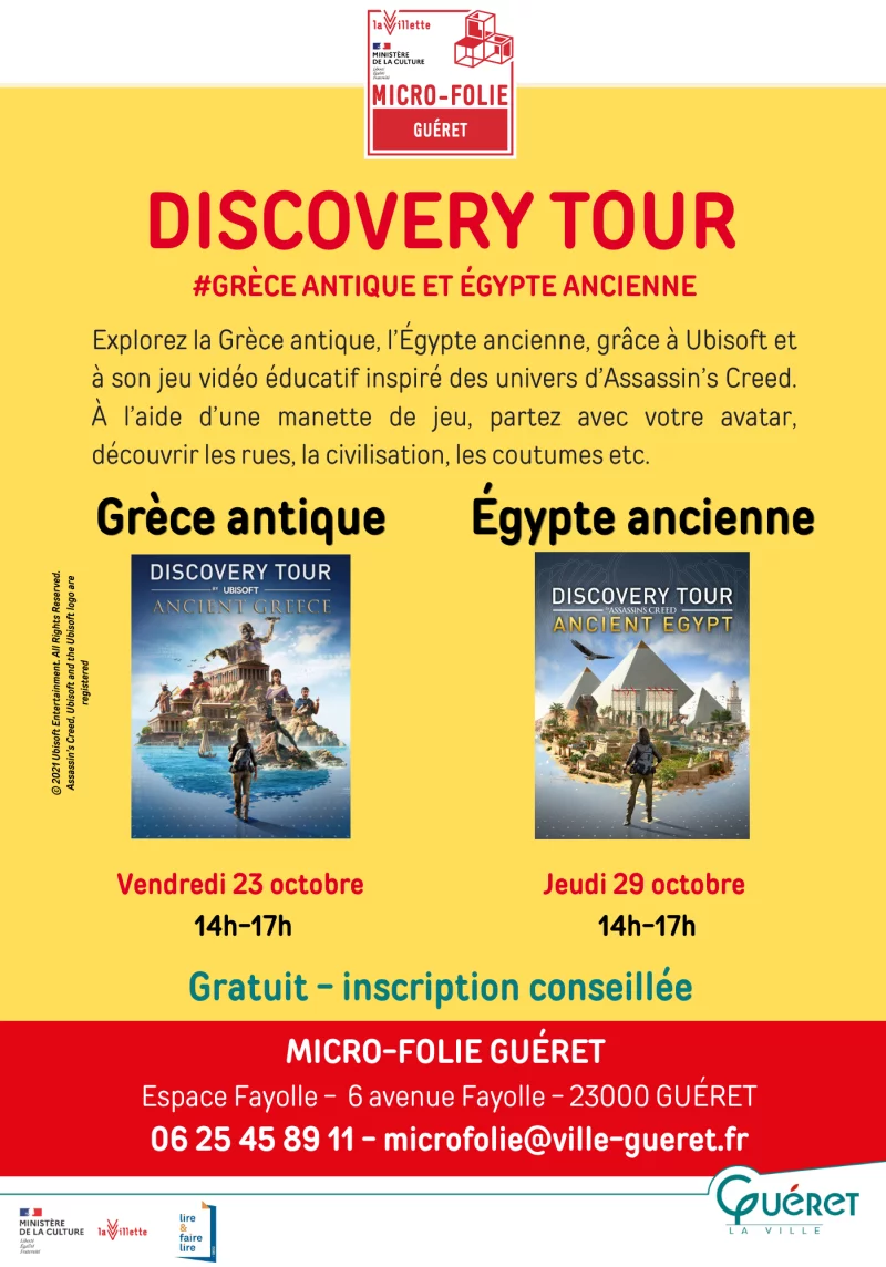 Discovery tour Egypte ancienne