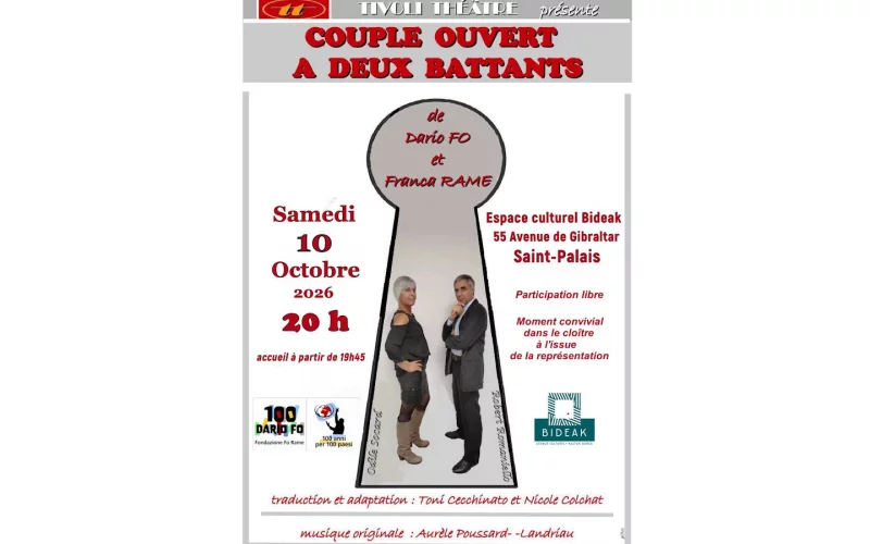 Comédie : "Couple ouvert à deux battants""