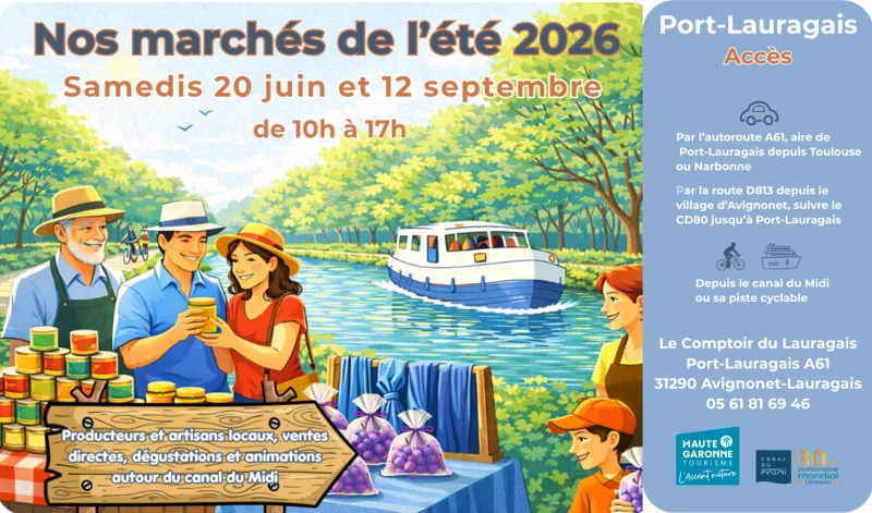 LE PETIT MARCHÉ DE PORT-LAURAGAIS