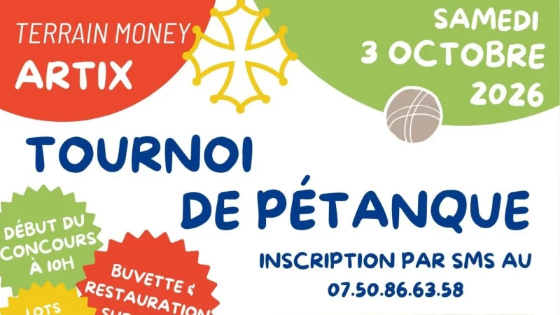 Tournoi de pétanque