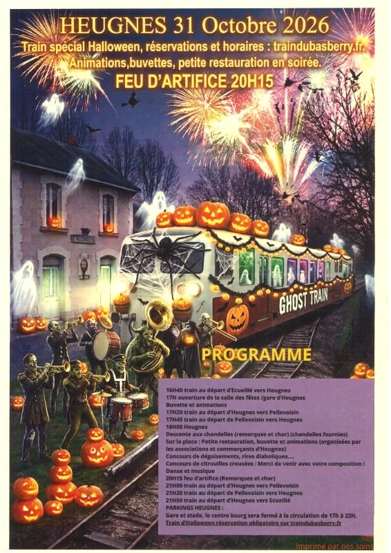 Train d'Halloween