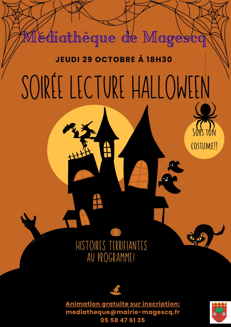 Soirée lectures Halloween