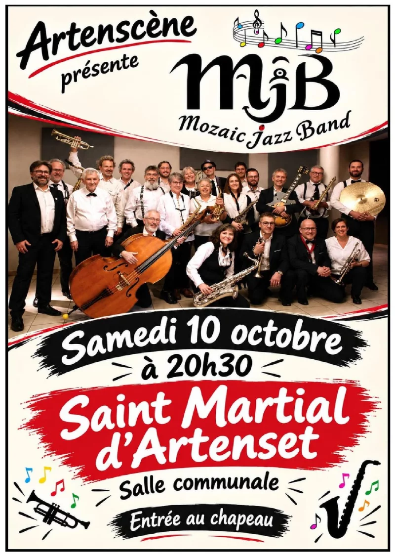 Concert du Mozaïc Jazz Band