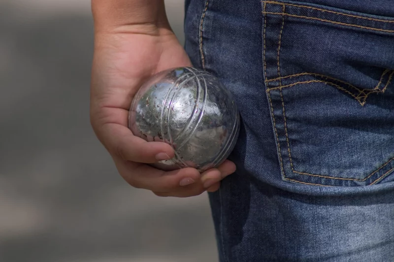 Concours de pétanque