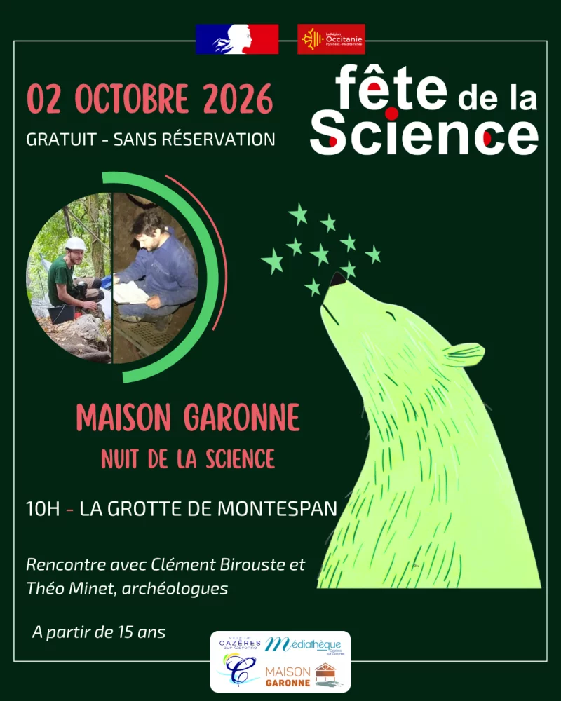 NUIT DE LA SCIENCE : LA GROTTE DE MONTESPAN