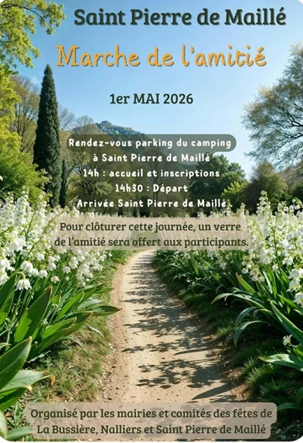 MARCHE DE L'AMITIÉ SAINT PIERRE DE MAILLÉ - 1er MAI