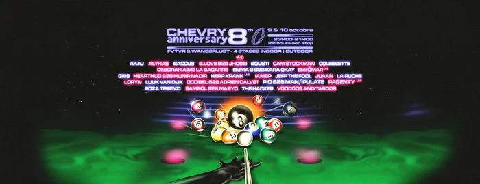 CHEVRY AGENCY : 8TH ANNIVERSARY [XXL FORMAT · 4 STAGES]