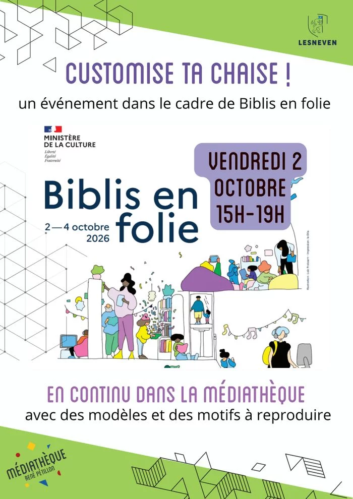 Atelier : customise ta chaise !
