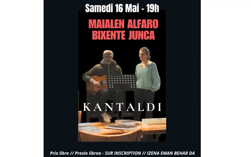 Kantaldi : Maialen ALFARO et Bixente JUNCA