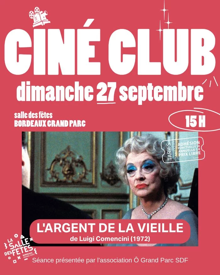 Ciné-club de septembre : L'argent de la vieille de Luigi Comencini