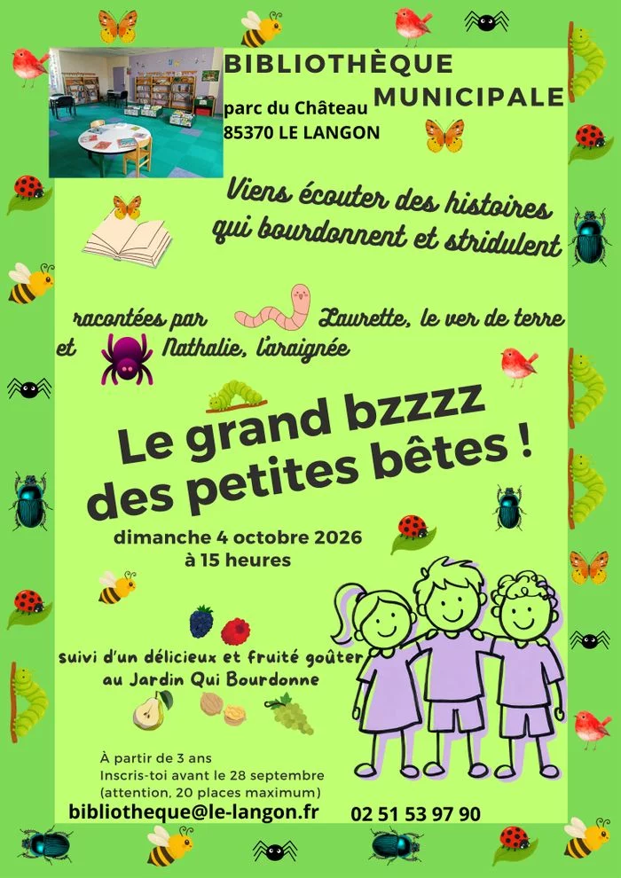 Le grand bzzzz des petites bêtes !