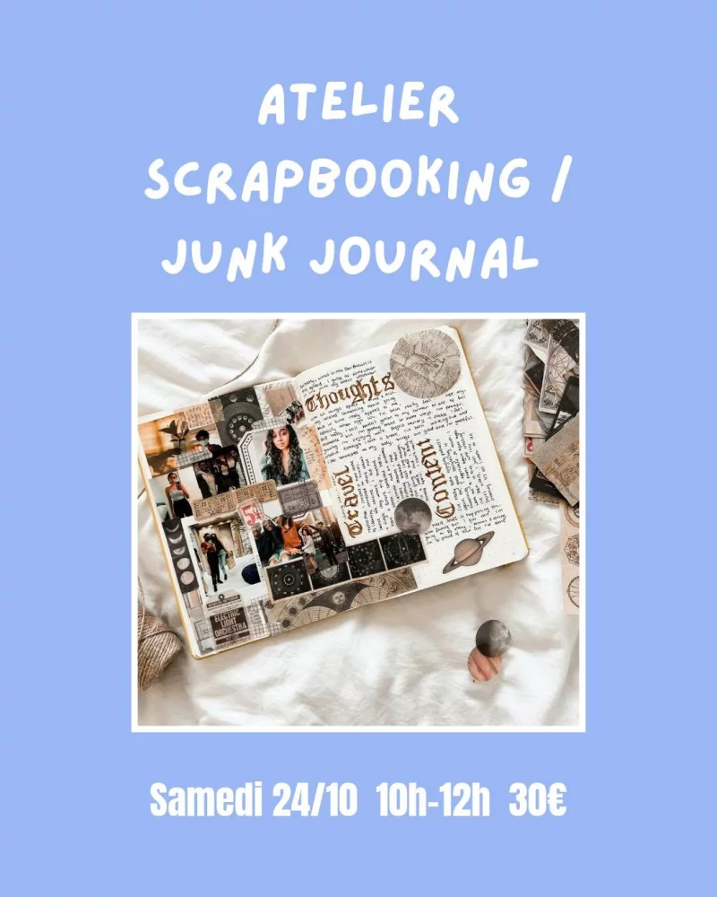 Atelier créatif scrapbooking - Kompo Concept