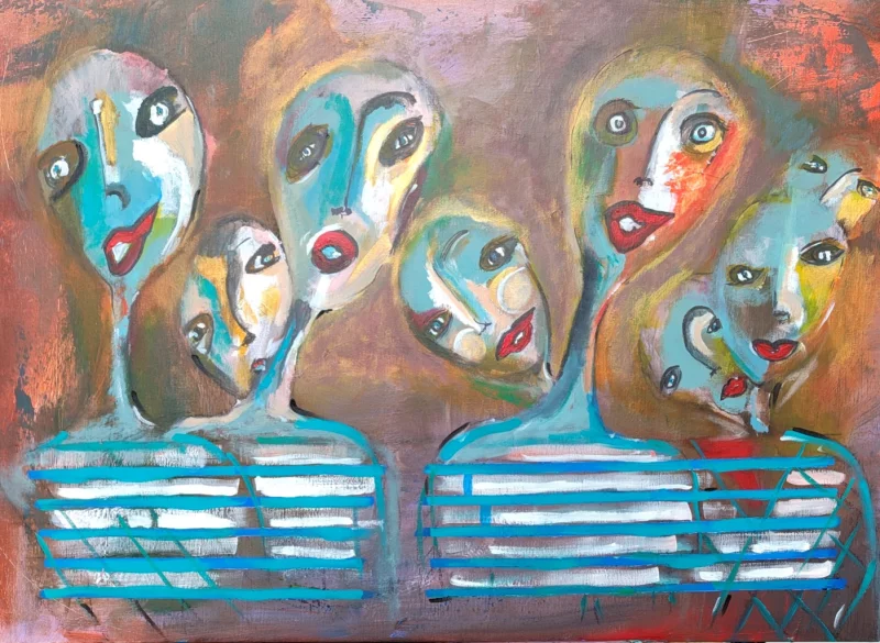 Exposition Peintures et Sculptures Nathalie Godinou et Sylvie Blanc