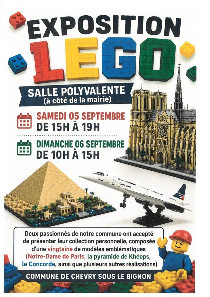 Exposition LEGO à Chevry-sous-le-Bignon