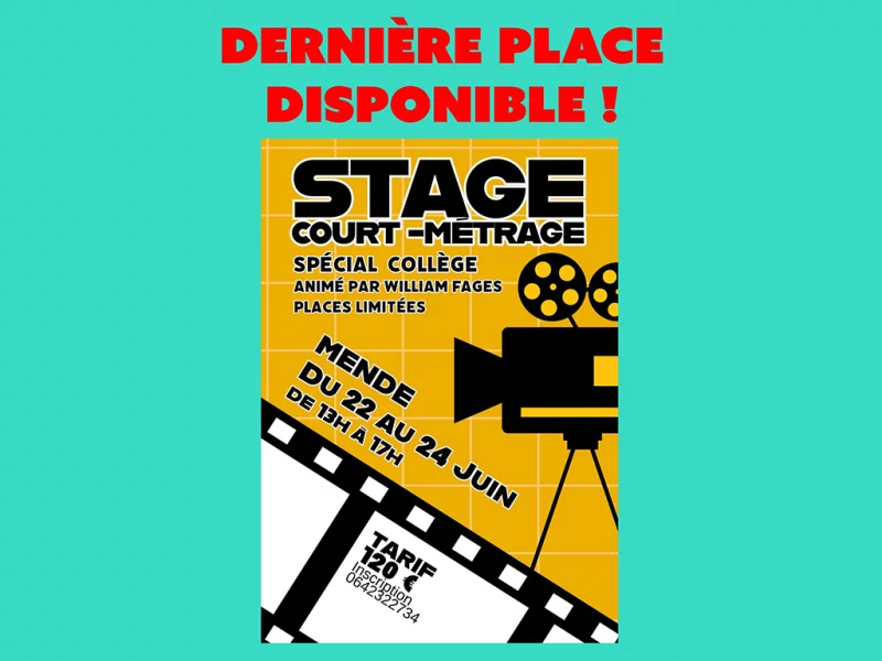 STAGE COURT- MÉTRAGE
