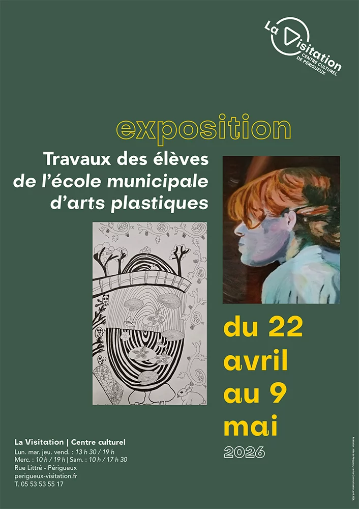 Exposition des élèves de l’école municipale d’art plastique