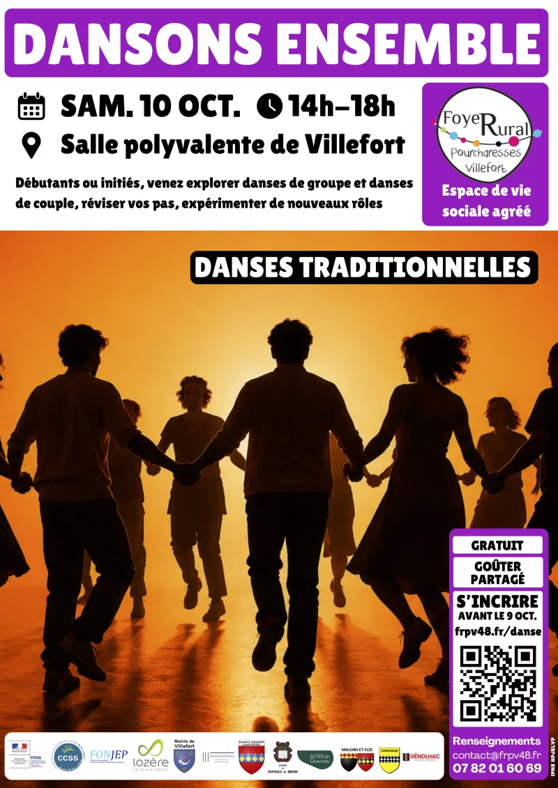 DANSONS ENSEMBLE : DANSES TRADITIONNELLES