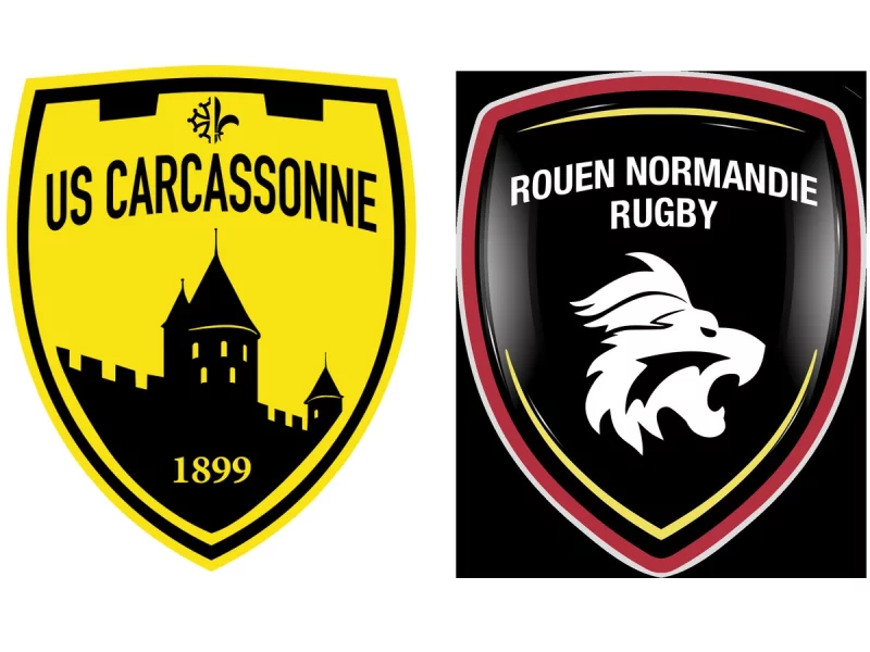 RUGBY À XV : US CARCASSONNE XV / ROUEN NORMANDIE RUGBY XV