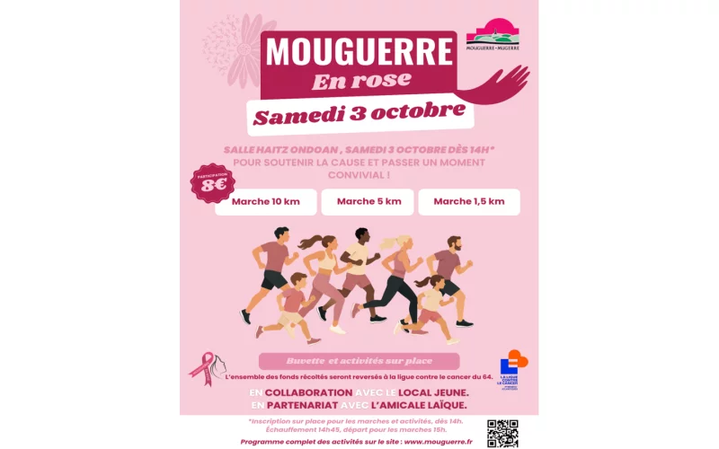 Mouguerre en rose