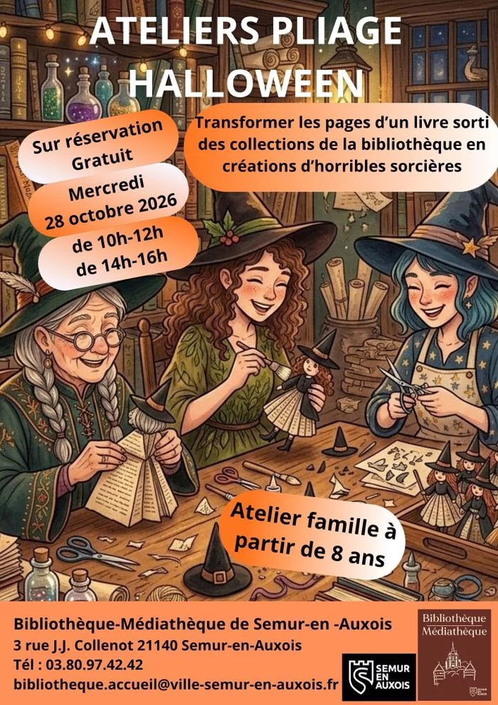 Atelier pliage sorcières